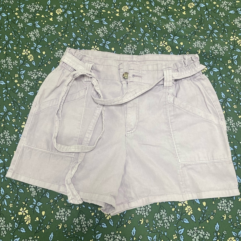 Old Navy Lilac Cargo Shorts Relaxed Fit